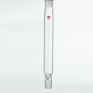 螺旋型精馏柱玻璃螺圈填充式 垂刺型玻璃精馏柱蒸馏柱管 分馏柱