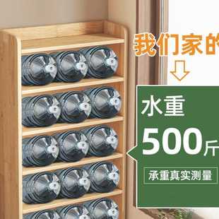 纯实木书架落地置物柜儿童松木收纳柜子储物靠墙学生家用书柜带门
