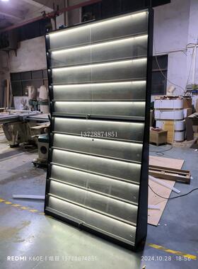 卡牌 psa评级卡星球卡游卡展示收藏多层板有灯有门陈列展示柜定制