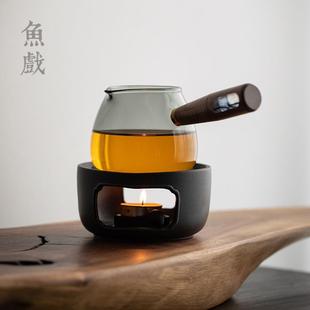 温茶炉小火炉蜡烛煮茶底座保温暖茶器烘茶炉围炉煮茶温茶器提香器