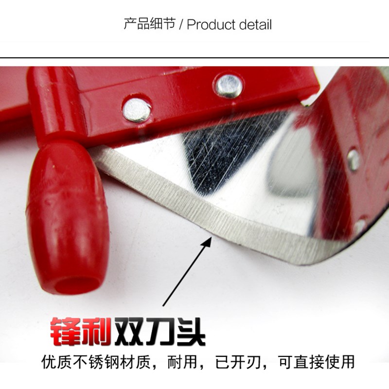 双导向轮山西刀削面专用刀家用饭店新手不锈钢加固刀片削面刀神器