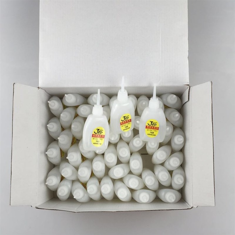 3秒502胶水免运费广告喷绘3秒胶水快干强力胶三秒胶26克