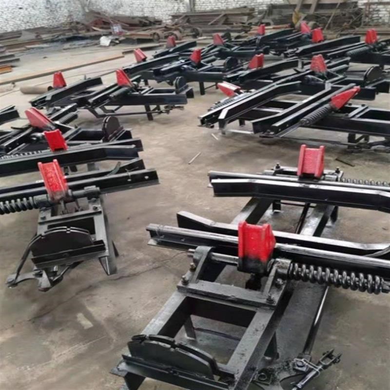 煤矿气动b抱轨式阻车器 600mm轨距阻车器 矿用跑车防护阻车器