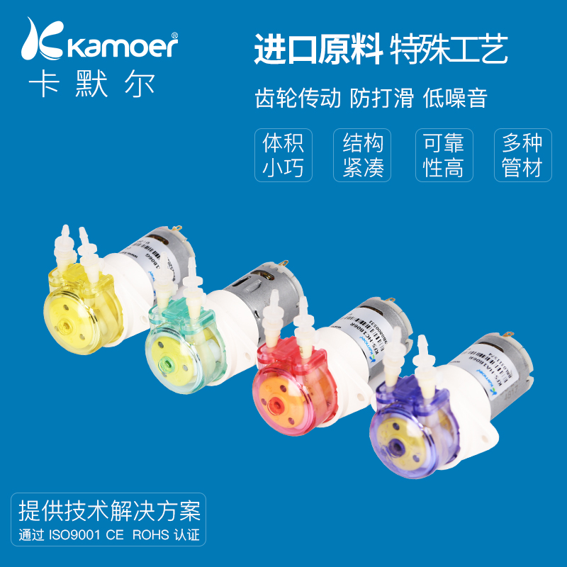 卡默尔蠕动泵小型12v直流恒流泵泵头微型水泵循环T小泵 迷你抽水