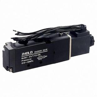 ZHOLO卓良气动电磁阀气缸换向气阀4V210-08 310-10 410-15 110-06