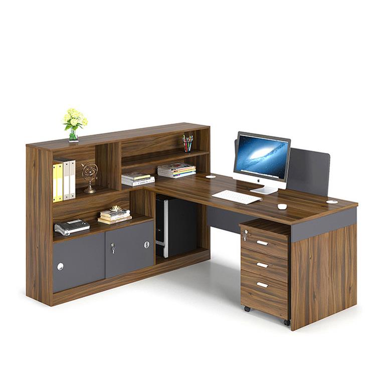 2人服务台和椅子,双人财务台