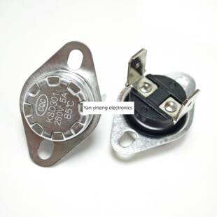 饮水机KSD301 5A 250V 85度 自覆位温控开关 保温断电过热保护