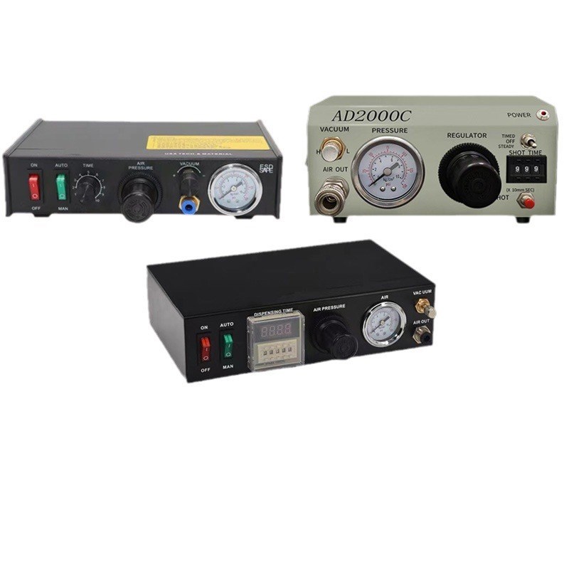 982点b胶机半自动点胶机 手动滴胶机 脚踏式针筒点胶控制器 价