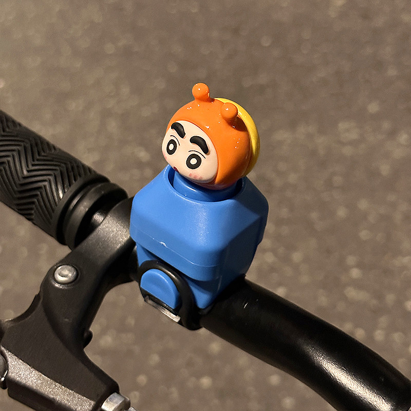 蜡笔小新自行车电喇叭山地车超响铃铛平衡车充电喇叭车铃骑行配件