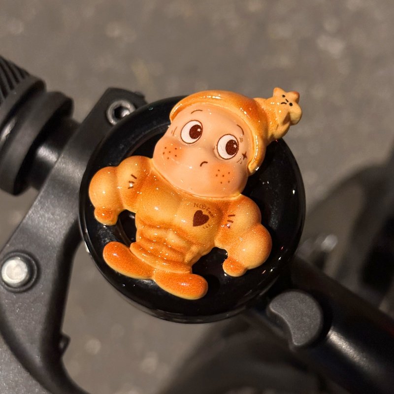 星星人可爱自行车铃铛超响山地车通用大音量卡通单车喇叭骑行配件