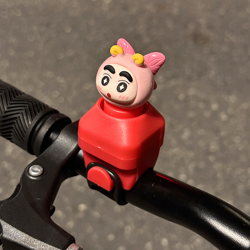 蜡笔小新儿童自行车铃铛可爱超响亮山地车电喇叭单车骑行装备配件