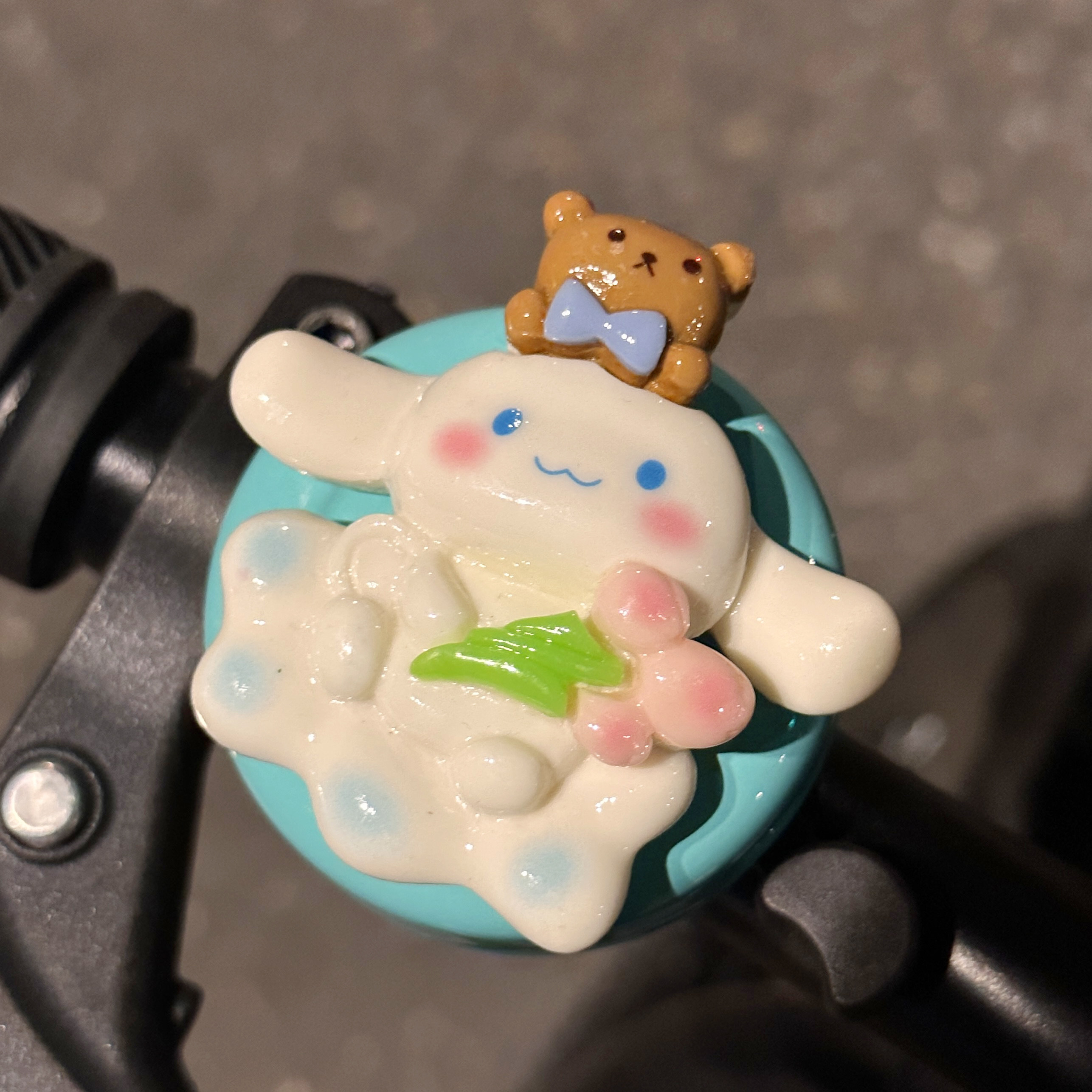 玉桂狗可爱自行车铃铛超响山地车通用大音量卡通单车喇叭骑行配件