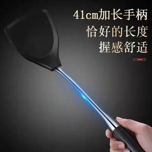 家用黑檀木硅胶厨房烹饪锅铲汤勺套装 厂促不锈钢锅铲304厨具套装