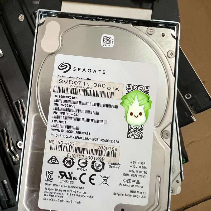 {议价}希捷ST2000NX0403 2TB SATA 2.5 ， - 实物图