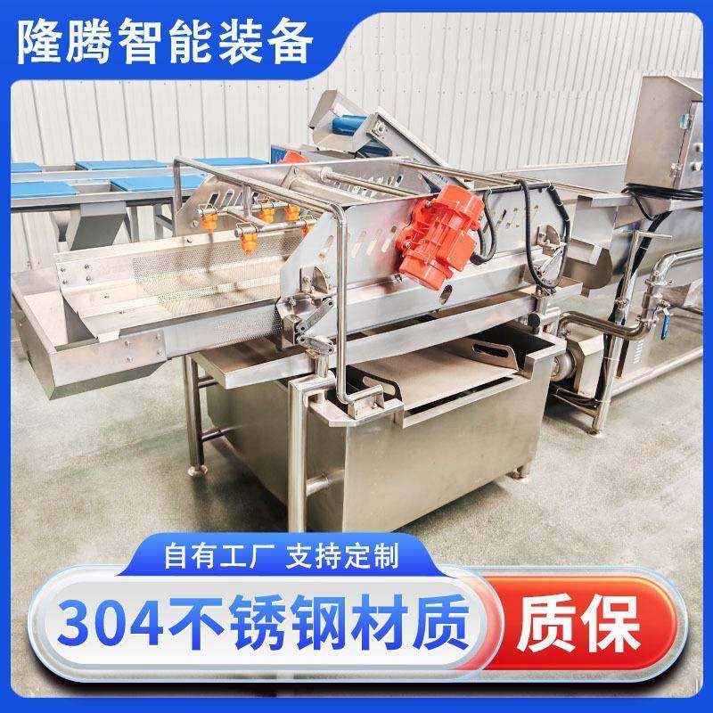 全自动芹菜段涡流洗菜机薯条涡流清洗机排渣涡流清洗机设备商用