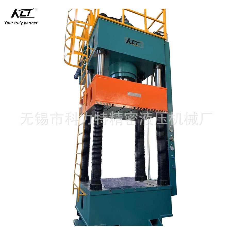 插装阀控制定压定程工艺500吨不锈钢薄板拉伸成型四柱液压机