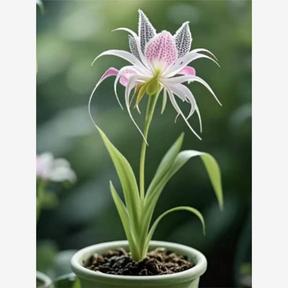 【新品】蜘蛛花种球浓香盆栽绿植花卉夏季新品四季土养开花客厅