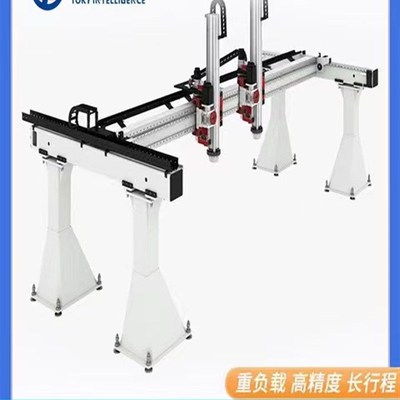 东锦十字重负载直线导轨齿轮定制三轴龙I门齿条滑台模组桁架机械