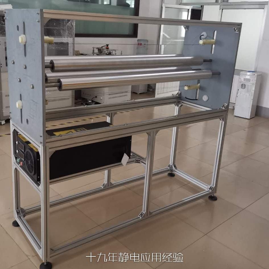 非织造布静电驻极设备熔喷布静电发生器，大功率效果好