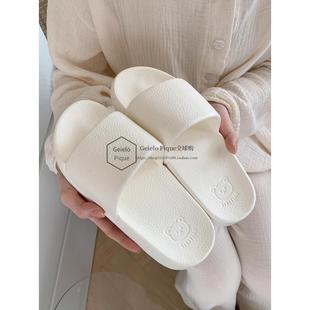 男女士夏日系简约可爱洗澡凉拖情侣 GP踩屎感EVA防滑室内家用拖鞋