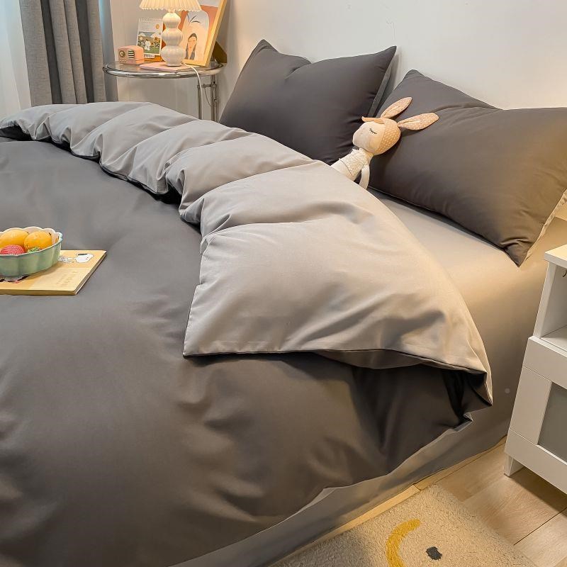 被丝绵子全套一h整套四件套双人春秋被芯褥冬被学生TML99065棉宿