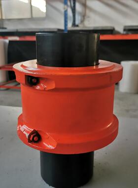 JS蛇形弹簧联轴器大扭矩弹簧靠背轮连轴器45#钢JSB型蛇簧联轴器