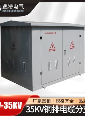 风电35KV高压电缆分支箱DFW-40.5/630A 一进一出二出分接箱铜排箱