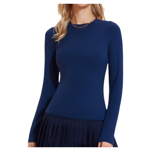 澳洲*CSB秋冬新款瑜伽服长袖裸感速干健身跑步t恤训练普拉提修身