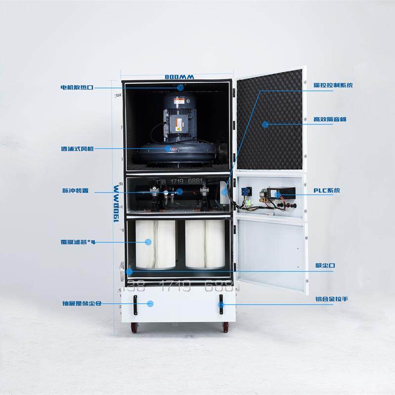 工业除尘器大功率工厂车间用380V注塑机大功率脉冲磨床吸尘机,机械设备,空气净化设备,淘宝优惠券,粉丝福利购,淘宝优惠卷