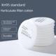 防尘口罩过滤器棉质Kn95滤芯超细纤维过滤器棉质口罩配件尘粒圆
