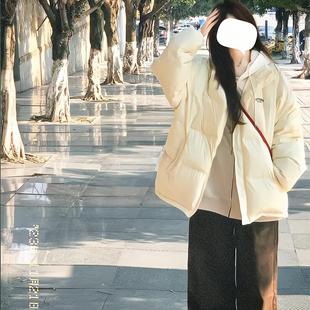 超好看学生羽绒棉服女大童冬季2025新款初中高中生棉衣面包服外套