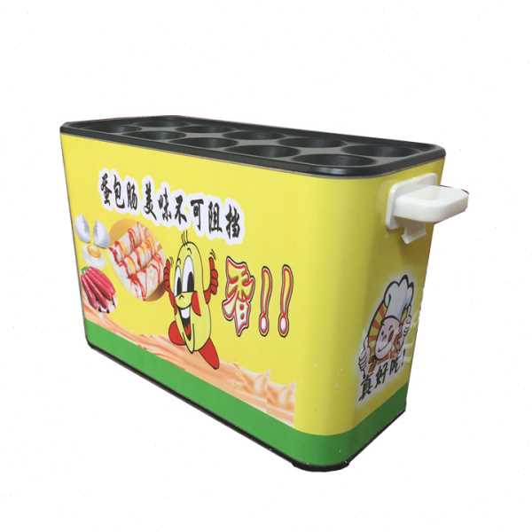 包肠机蛋卷鸡蛋杯全自动烤肠机电加热摆摊10空蛋肠机多功能