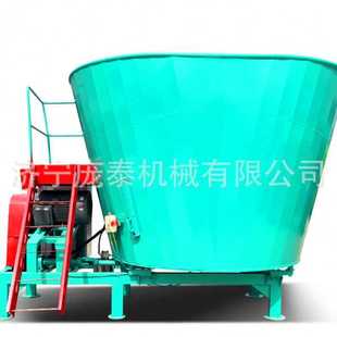 养牛场草料粉碎搅拌机四角称重全日粮制备机干湿两用Tmr搅草机