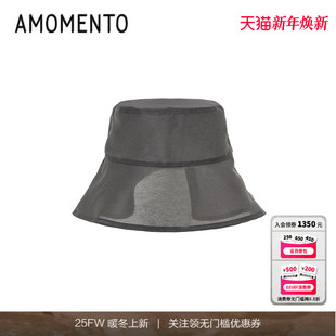 Sheer 25PS Bucket Hat 网纱透视帽子渔夫帽 2025新款 AMOMENTO