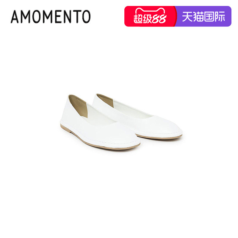 Amomento新款时尚简约平底单鞋图片