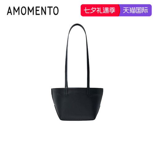 Amomento2025新款迷你皮革包
