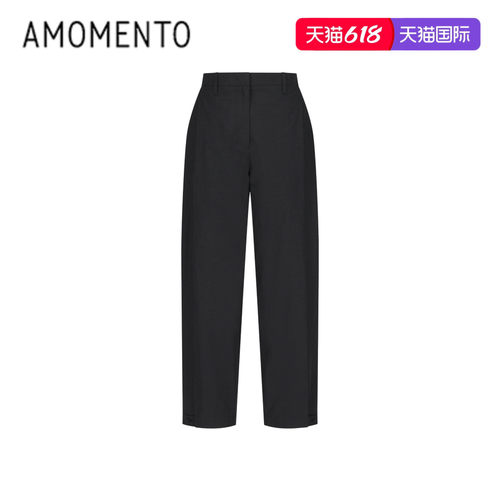 26早春新款钮扣式长裤潮