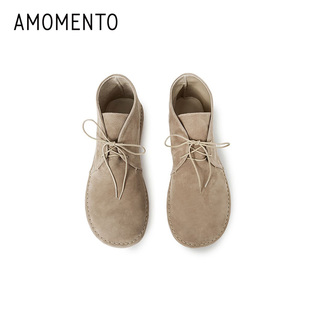 [AMOMENTO]  25PS Men's  Desert Boots 2025新款时尚沙漠短靴男
