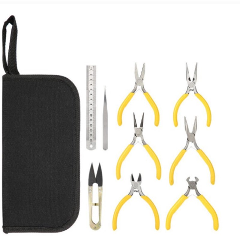 修表工具 珠宝首饰套装制作钳子  多功能 9件套 可按要求 工具包