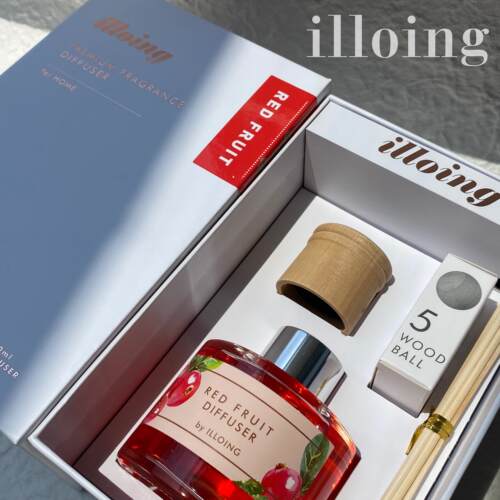 韩国illoing香薰红果味葡萄味120ml室内无火香薰herb服装店葡萄柚