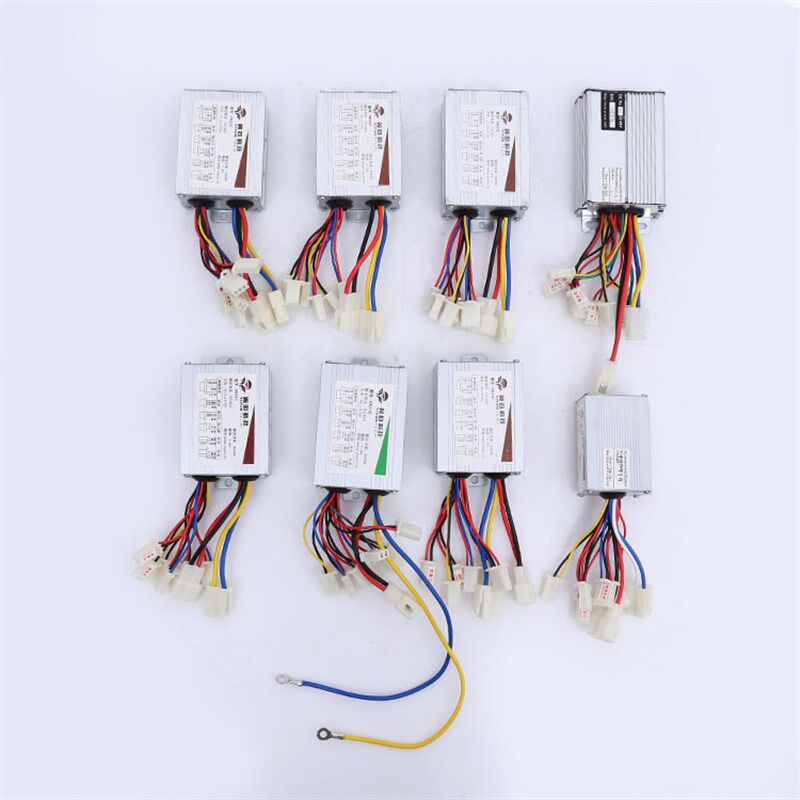 翼昀电动车有刷控制器12V24V36V48V250W350W500W800W滑板车控制器