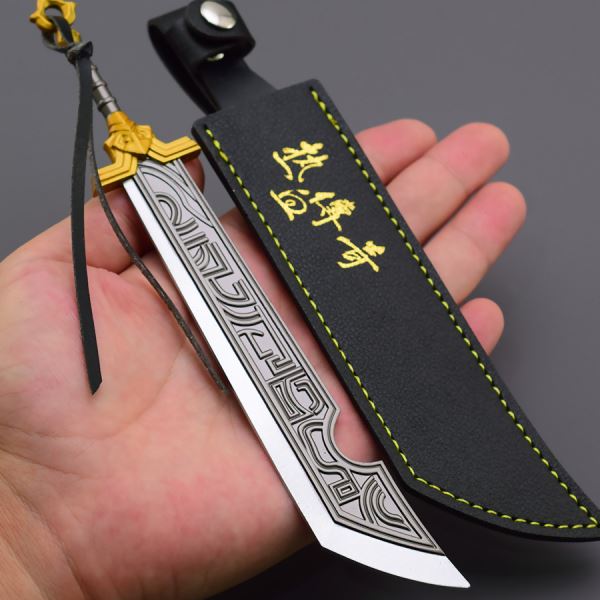 热血传奇游戏周边霸者之刃22CM皮套版武器模型工艺品摆件