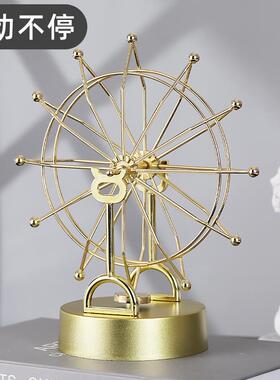 旋转摩天轮摆件创意轻奢家居客厅酒柜电视柜隔断柜卧室装饰品之新