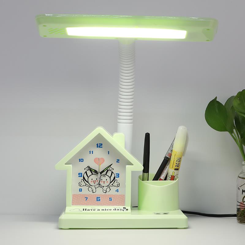儿童台灯护眼书桌学生防近视插电式卡通可爱学习专用保视力无频闪