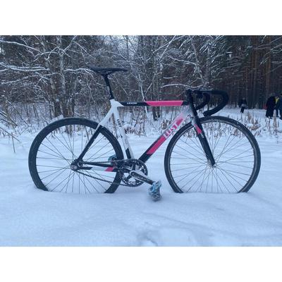 Lexon死飞单车架 固齿自行车架竞速场地破风男女车架Fixed Gear