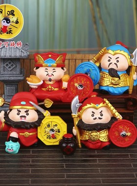 桌面钟馗退小人工位装饰摆件办公室职F场礼物情绪稳定神器门神招