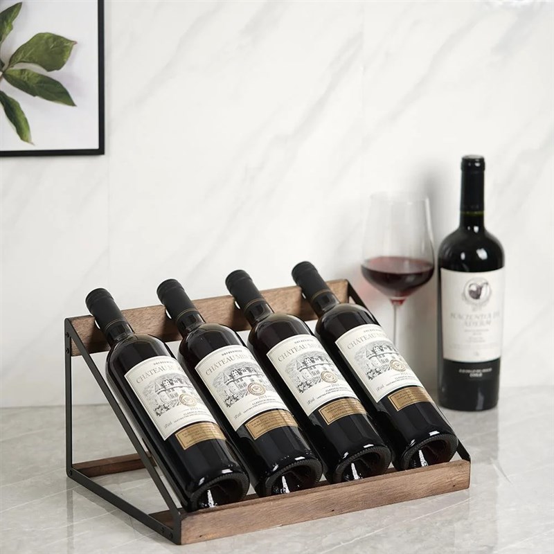 窄酒架酒柜酒格柜内斜放红酒架摆件家用I葡萄酒架网红红酒柜酒瓶
