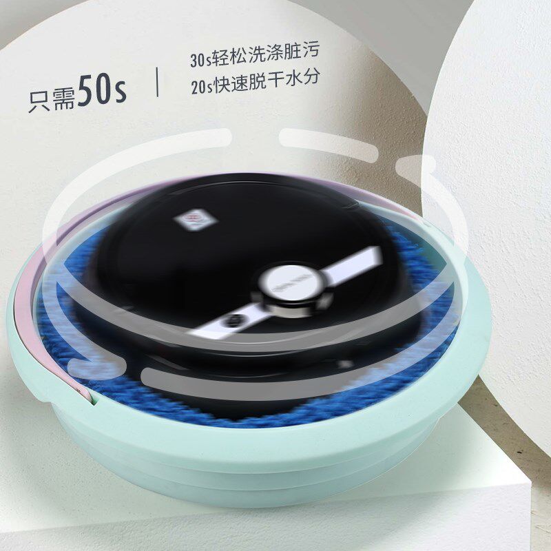 免手洗布全自动清洗智能扫地拖地式机器人洗地擦地一体机静音家用