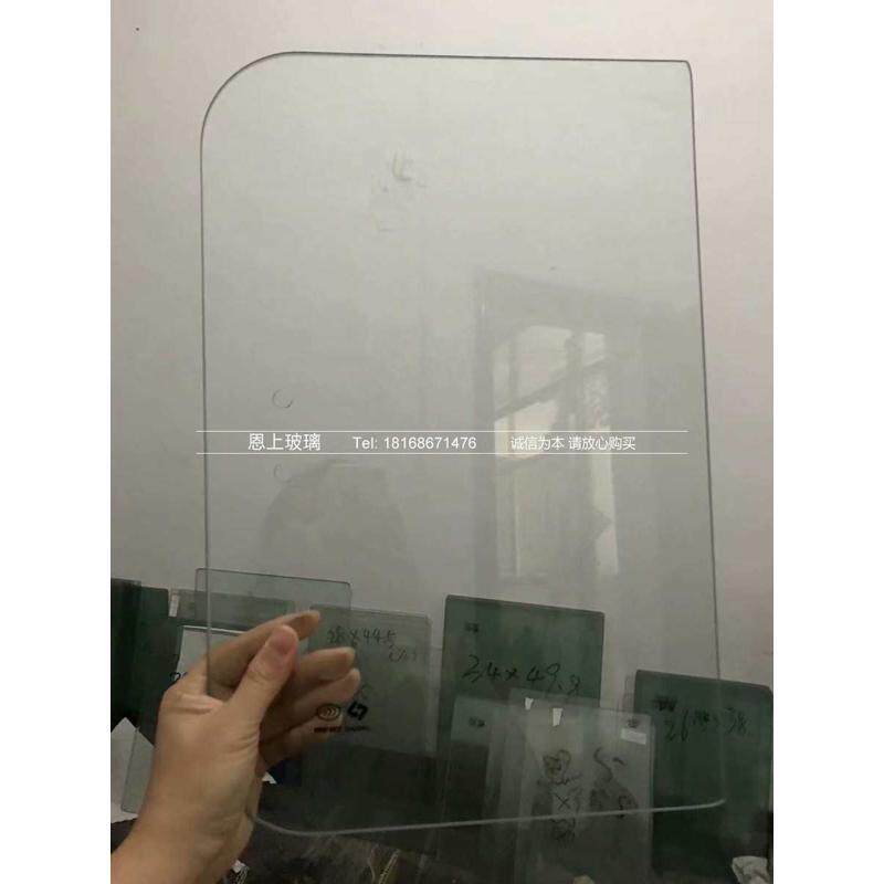 .2圆角直角电动三轮车玻璃封闭式四轮车推拉片窗钢化玻璃金彭珠峯