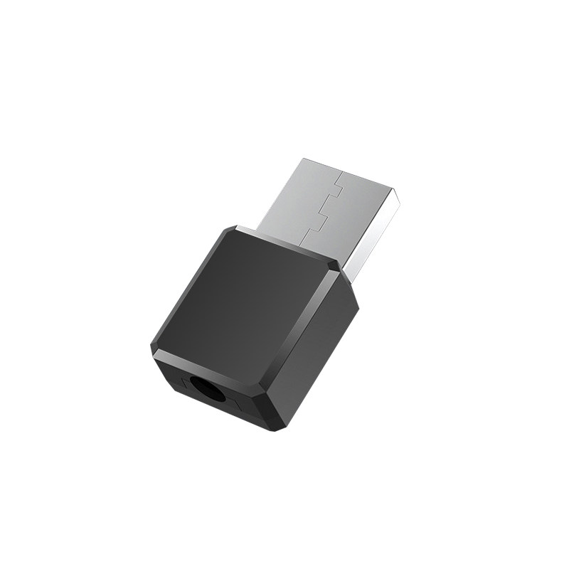 车载USB蓝牙接收器5.1无损通话立体声家用音响aux无线转接头通用